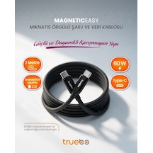 Truebo MagneticEasy Dayanıklı Şarj Ve Veri Kablosu