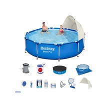 Bestway Gölgelikli Prefabrik Havuz Seti Bw555 56677