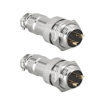 Gx16 2 Pin Havacılık Tipi Konnektör