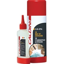 Caldını Hızlı Yapıştırıcı Kit Japon Aktivatör 2K Mdf 200 Ml