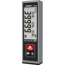 Mufunye Sndway Taşınabilir Lazer Ölçüm Cihazı, 40m Menzil, Metal Kasa, Şarj Edilebilir, İç Mekan Kullanımı İçin Sw-b40