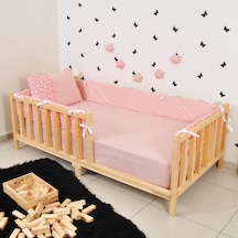 Markaawm Markaawm Montessori Yatak Çocuk Doğal Çam 90X190 Karyola Nil