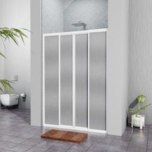 Tekno Duş Beyaz Plastik Mika Duşakabin H:180 185cm