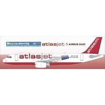 Nazca Decals Atj001 1/144 Ölçek, Atlasjet Decal-standard Scheme With C
