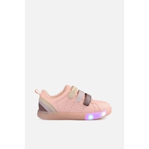 Vicco Sun Işıklı Kız Çocuk Pudra Sneaker