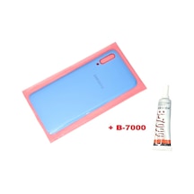 Tkgz Samsung Galaxy Uyumlu A70 A705 Arka Pil Kapağı B-7000 Mavi