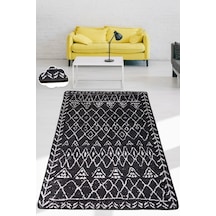 Soho Black Djt 150X240 Cm Kaymaz Dekoratif Halı