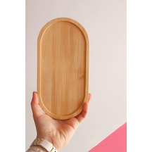 Bambu Yağdanlık Altlığı - Sabunluk Standı - Çok Amaçlı Sunumluk