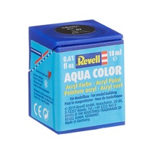 Revell - Su Bazlı Maket Boyası Siyah Parlak 18 Ml 36107 0,15 L