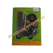 Cup Cub 50 100 110 Cc Egsantrik Gergi Seti + Zincir Komple Oem