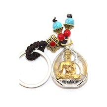 Feng Shui Bereket Şans Mutluluk Buda Budha Mistik Düğüm Feng Sui Anahtarlık