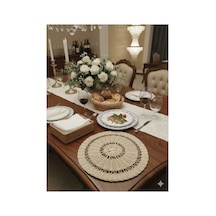 %100 Doğal Premium El Yapımı Rattan Supla & Duvar Dekoru 35 Cm, 1. Sınıf, Dekoratif, Şık, Lüx