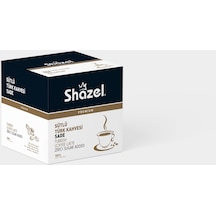 Shazel Sütlü Türk Kahvesi Şekersiz 3'lü 12 x 9 G