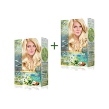 2 Paket Natural Beauty Amonyaksız Saç Boyası 10.0 Açık Sarı
