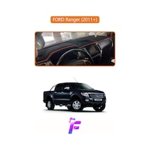 Ford Ranger 2011-2019 Uyumlu Torpido Örtüsü Yansıma Önleyici Kolay Montaj Tam Koruma F34