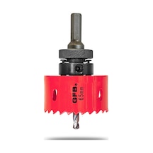 Gfb Bi Metal Panç Metal Testere 51 MM + Hex Düz Mandren Girişli Adaptör