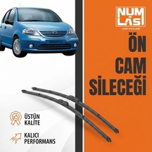 Citroen C3 1.nesil Ön Cam Silecek Takımı Numlas-a Kalite-nm0045