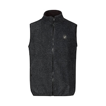 2as Riley Erkek Yelek Havlu Merino Siyah Siyah