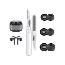 Samsung Galaxy Buds3 Pro / Buds4 Pro Uyumlu Üç Boyut Premium Silikon Kulaklık Uçları S,m,l Ve
