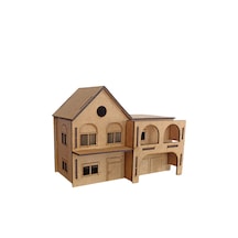 Ahşap Maket Konak 200 X 150 X 121mm
