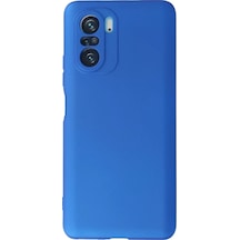Newface Xiaomi Poco F3 Kılıf First Silikon - Mavi