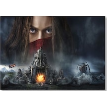 Cakasepetim Mortal Engines Sahneleri Görseli Ahşap Mdf Tablo