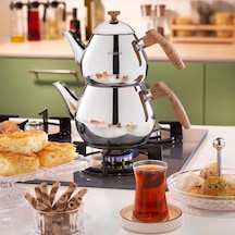 Schafer Tea Chef Orta Boy Çaydanlık Takımı 4 Parça-kahve Kahverengi