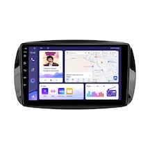 Smart Fortwo Android Multimedya 2016-2021 Carplay Android Auto Navigasyon Kameralı 4gb Ram 32gb 9"