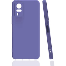 Vivo Y51 Kılıf Klfs Biye Silikon - Lila Lila