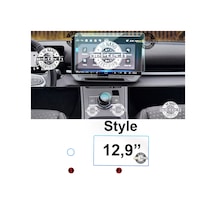 Volkswagen T-roc Style Uyumlu 12,9 İnç Navigasyon Ve Home Tuşu 9h Nano Ekran Koruyucu 2li Set 2026-2