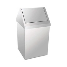 KROM ÇATI KAPAKLI ÇÖP KOVASI 11 LT PLX-3800-311 Gri