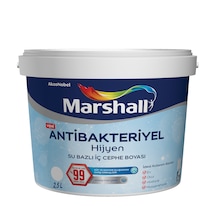 Marshall Antibakteriyel Hijyen İç Cephe Boyası  2.5 L