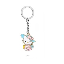 Herşey Nota Hello Kitty Renkli Anahtarlık