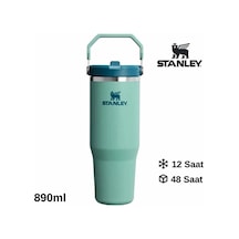 Stanley The Iceflow Flip Straw 2.0 Tumbler 0.89l Termos 10-13424-0213 Yeşil