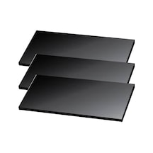 Roney Model Rw10- 777 - 110x50x3mm Siyah Maske Camı 10 Ad.