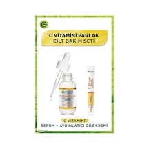 Garnier C Vitamini Parlak Aydınlatıcı Göz Kremi 15ml + Süper Aydınlatıcı Serum 30ml pktcvtmngzkrmsrm-9492