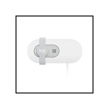 Logıtech 960-001617, Brıo 100 Wcm V-u0072, Full Hd, Dahili Mikrofonlu, Beyaz Webcam