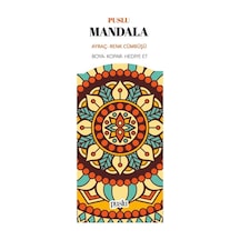 Mandala Ayraç/renk Cümbüşü Boya-kopar-hediye Et