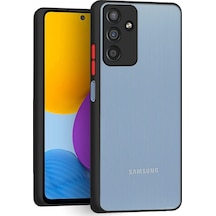 Samsung Uyumlu M23 / F23 / M13 4G London Serisi Dayanıklı Kılıf-Siyah