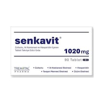 Senkavit Zufaotu At Kestanesi Hesperidin 1020 Mg 90 Tablet