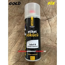 Goldfix 200Ml Etiket Sökücü Sprey Sticker Sökücü Sprey