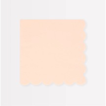 Meri Meri - Ballet Slipper Pink Large Napkins - Bale Point Pembe Peçeteler X16