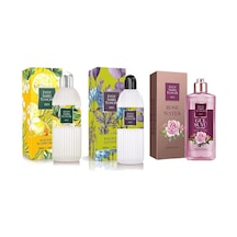 Klasik Limon Cam, Lavanta Pet 400 Ml, Gül Suyu 350 Ml