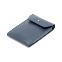 Tergan Lacivert Unisex Deri Kredi Kartlık 01193H86