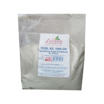 Lokman Yeşil Kil Öğütülmüş Doğal Saf Naturel 1 KG