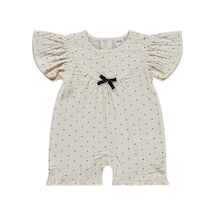 Civil Baby Puan Empirme 6-18 Ay Patiksiz Tulum - Bej