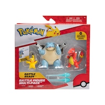 Pokemon Battle Aksiyon Figür ve Figür 3 lü Set PKW2579