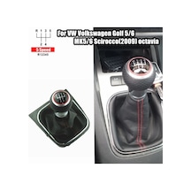 Jetta Mk5 Kırmızı Dikişli 5 İleri Vites Topuzu