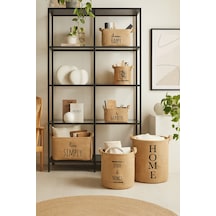 Ocean Home Textile 6'lı Jüt Sepet Set