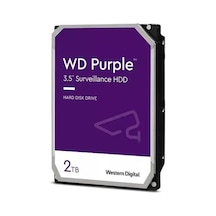 2 Tb Wd Purple 3.5 64mb 5400rpm Sata3 Wd23purz 7/24 Güvenlik Disk